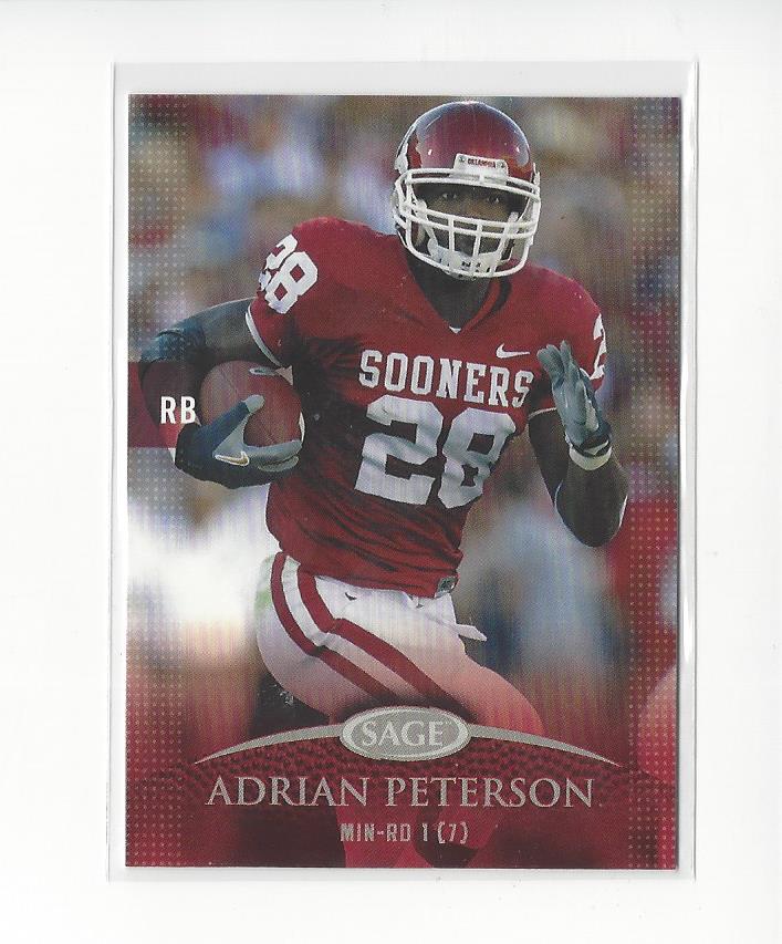 2007 SAGE #41 Adrian Peterson