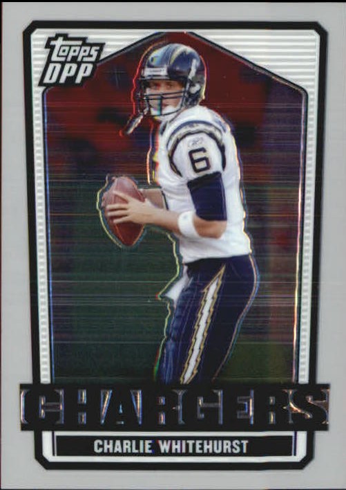 2007 Topps Draft Picks and Prospects Chrome Silver #77 Charlie Whitehurst
