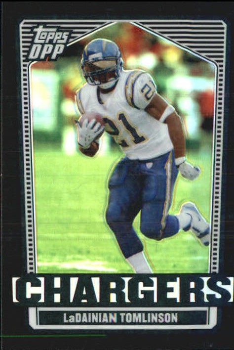 2007 Topps Draft Picks and Prospects Chrome Black Refractors #8 LaDainian Tomlinson