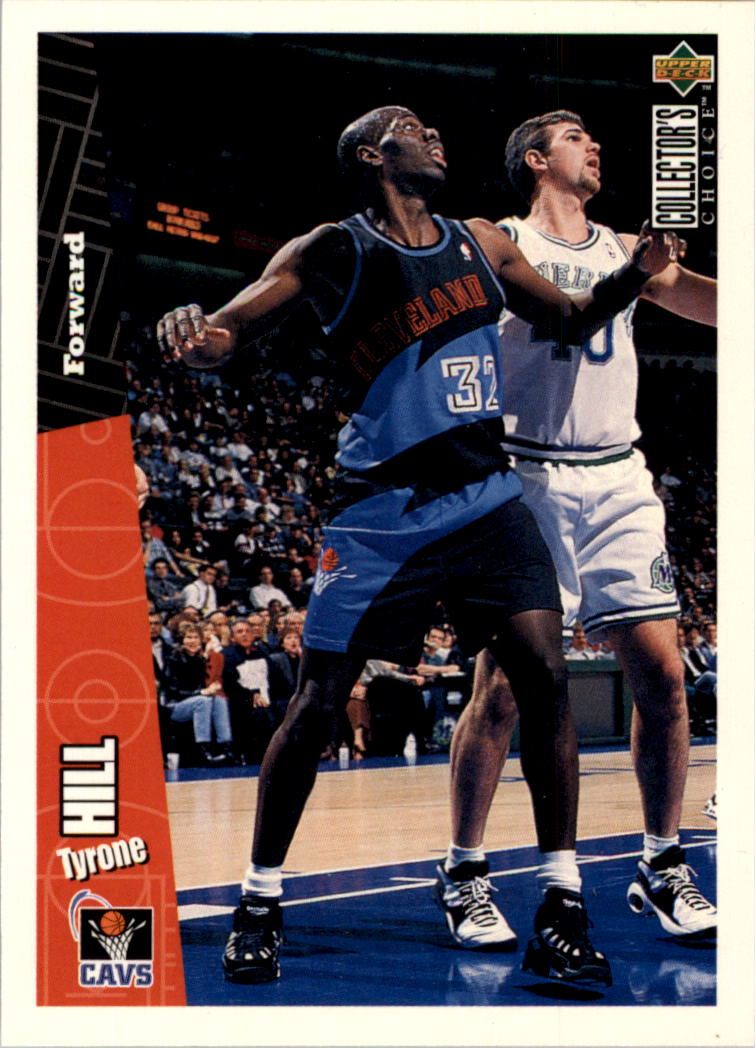 1996-97 Collector's Choice International French #32 Tyrone Hill