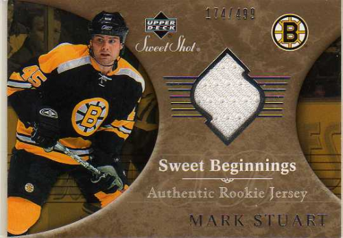 2006-07 Sweet Shot #106 Mark Stuart JSY RC