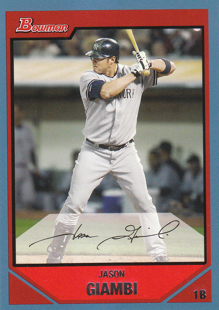 2007 Bowman Baseball "Main Set Blue" Parallel Cards - Picture 6 of 29