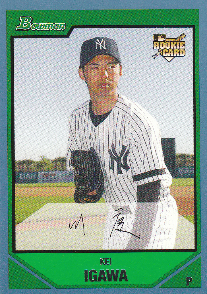 2007 Bowman Baseball "Main Set Blue" Parallel Cards - Picture 28 of 29