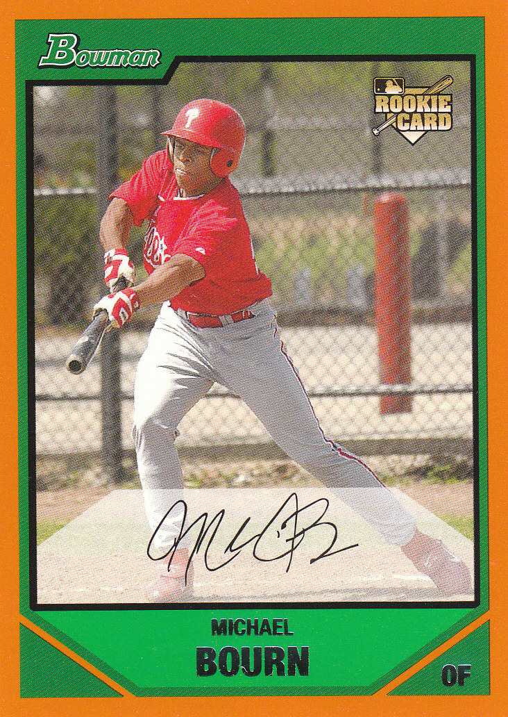 2007 Bowman Baseball "Main Set Orange" Parallel Cards - Picture 14 of 15