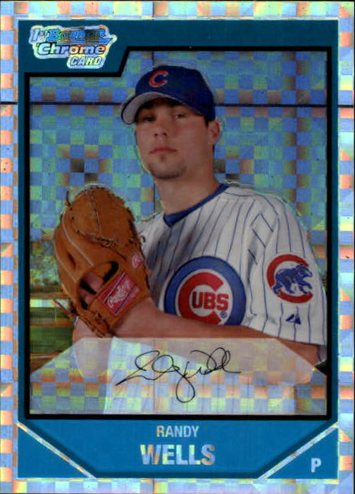 2007 Bowman Chrome Prospects X-Fractors #BC74 Randy Wells