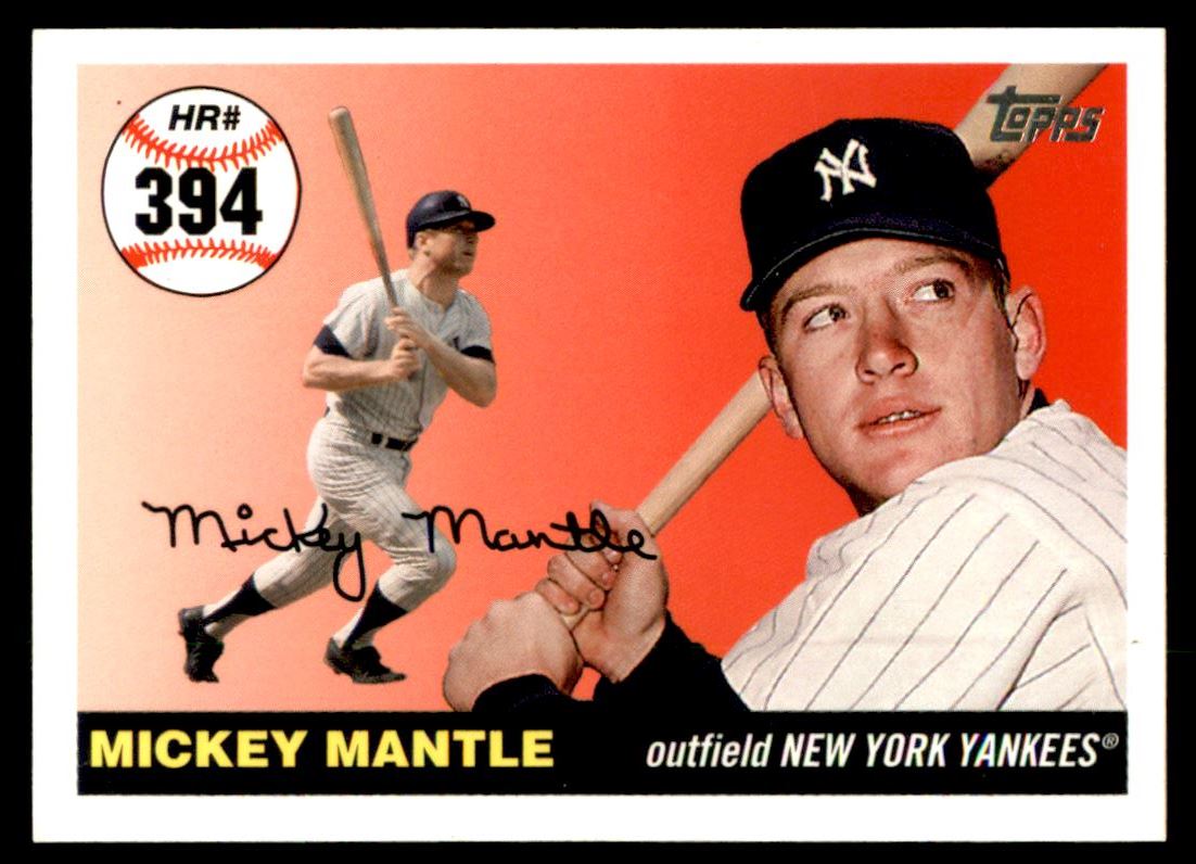 2006 Topps Mantle Home Run History #394 Mickey Mantle