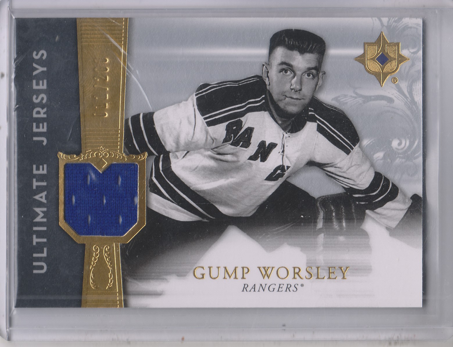 2006-07 Ultimate Collection Jerseys #UJGW Gump Worsley