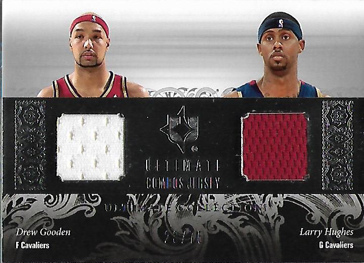 2006-07 Ultimate Collection Combos Jerseys Dual #HG Drew Gooden/Larry Hughes