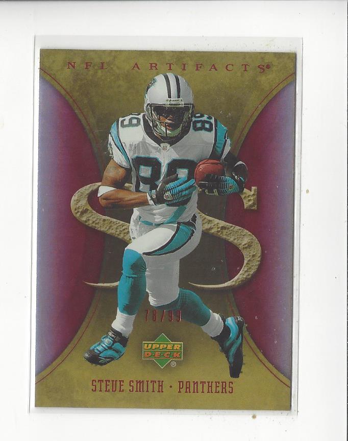 2007 Artifacts Red #16 Steve Smith