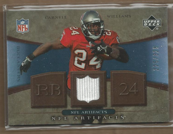 2007 Artifacts NFL Artifacts #NFLCW Cadillac Williams