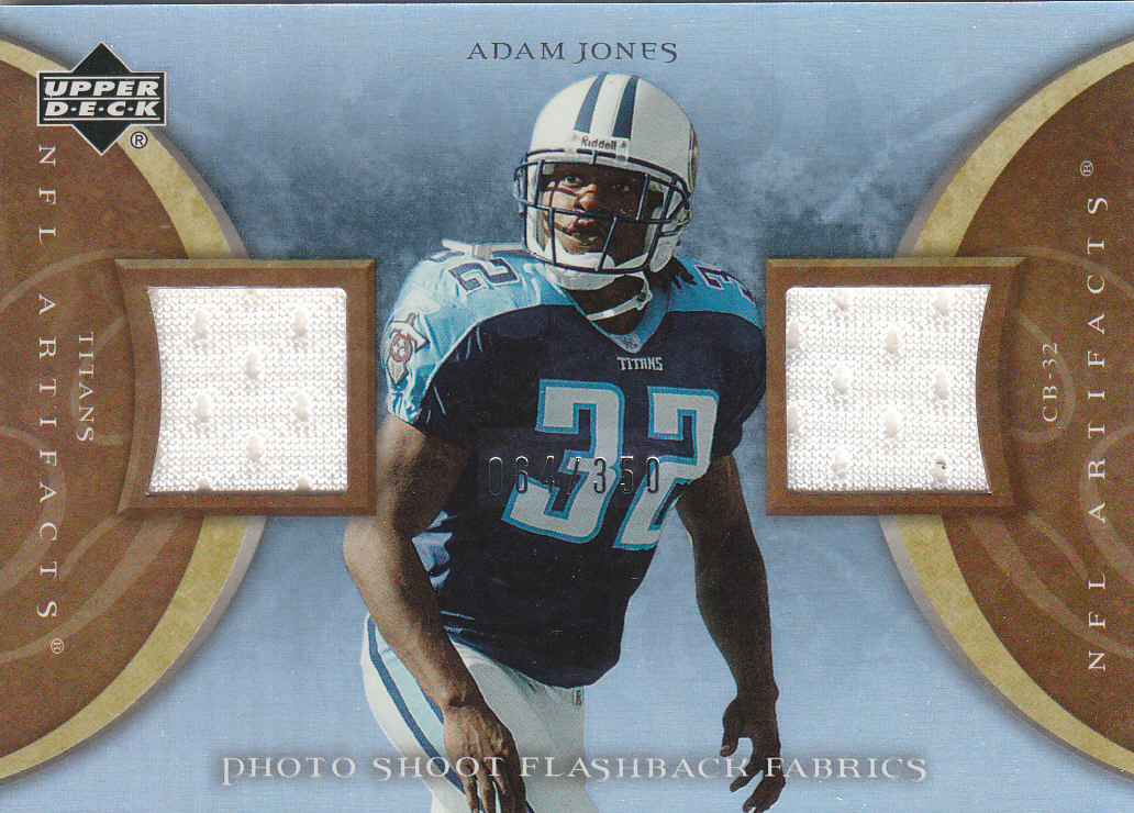 2007 Artifacts (Upper Deck) Football "Memorabilia" Insert Cards - Picture 14 of 19