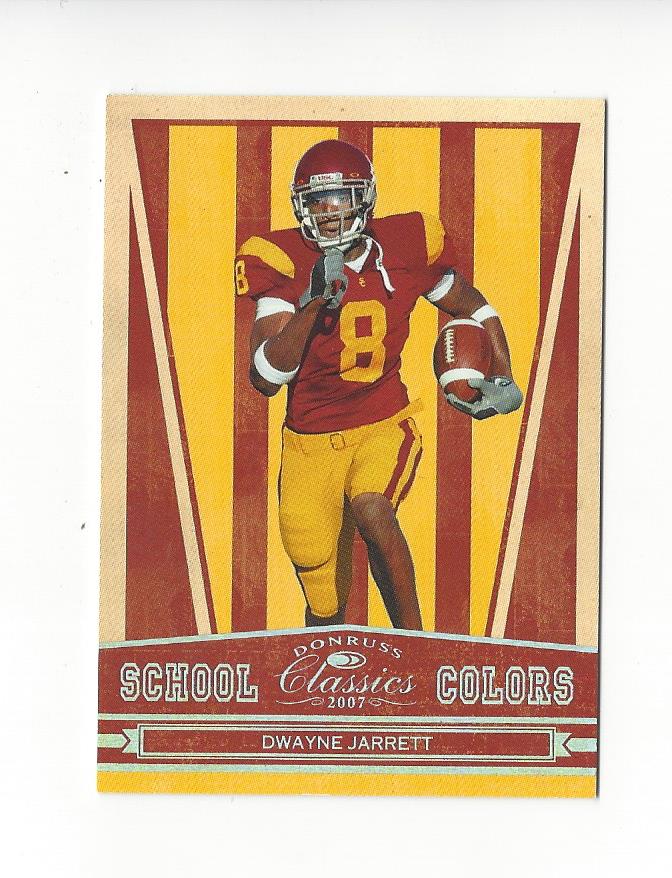 2007 Donruss Classics School Colors #9 Dwayne Jarrett