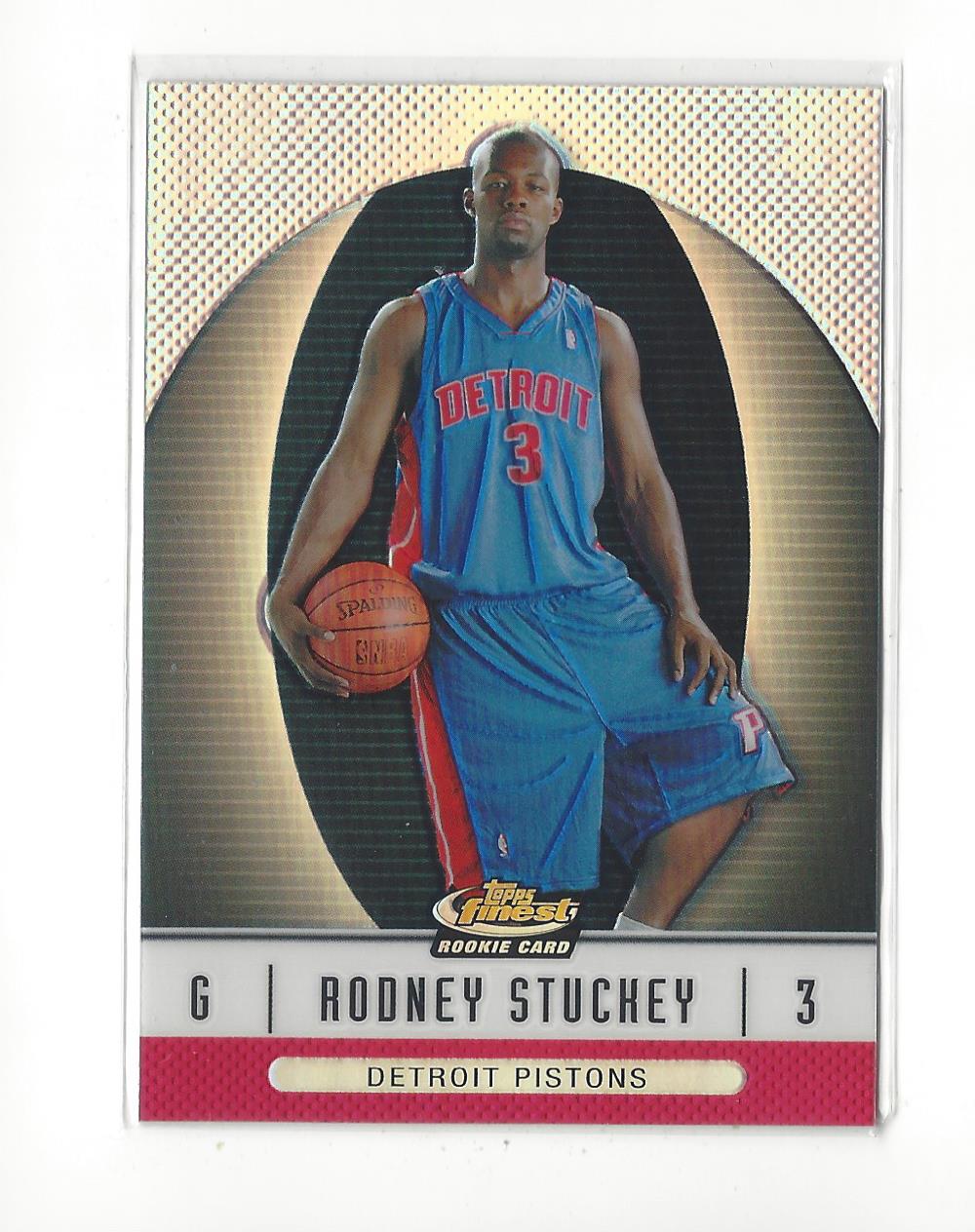 2006-07 Finest Refractors #115 Rodney Stuckey