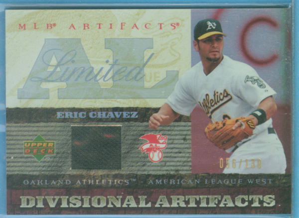 2007 Artifacts Divisional Artifacts Limited #EC Eric Chavez