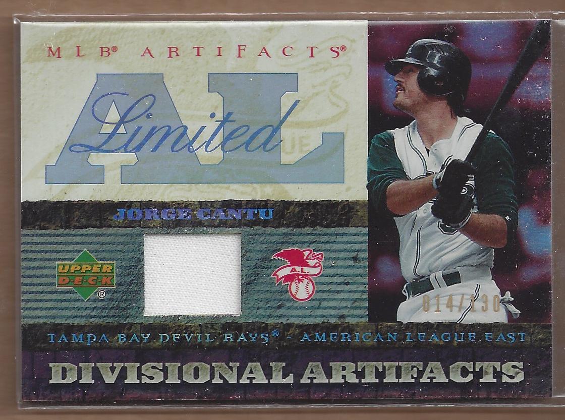 2007 Artifacts Divisional Artifacts Limited #JC Jorge Cantu