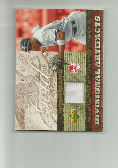 2007 Artifacts Divisional Artifacts Gold #CA Robinson Cano