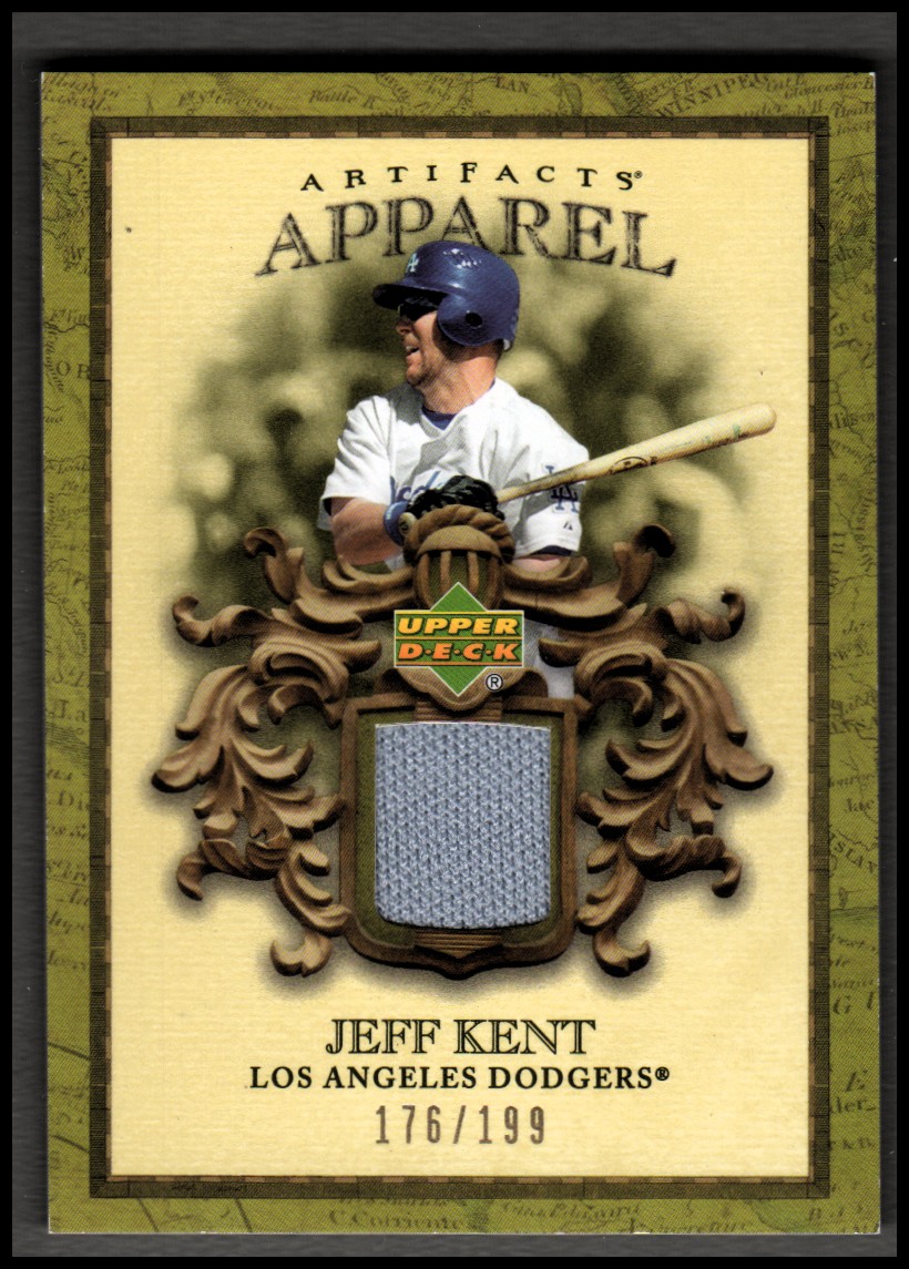 2007 Artifacts MLB Apparel #JK Jeff Kent