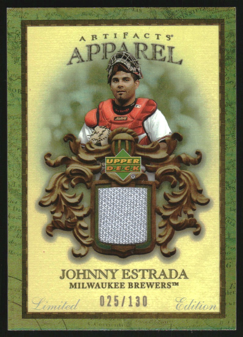 2007 Artifacts MLB Apparel Limited #ES Johnny Estrada