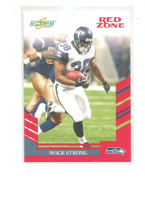 2007 Score Red Zone #135 Mack Strong
