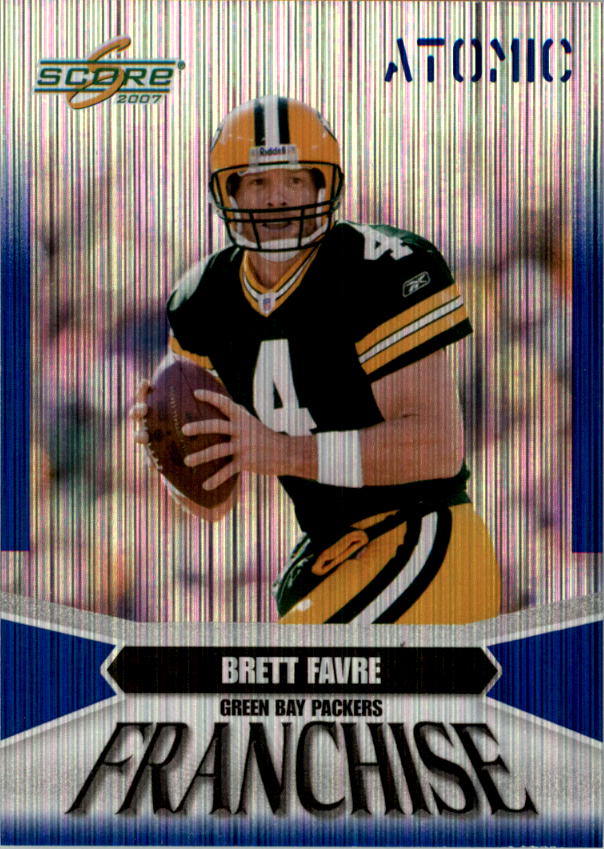 2007 Score Franchise Atomic #4 Brett Favre