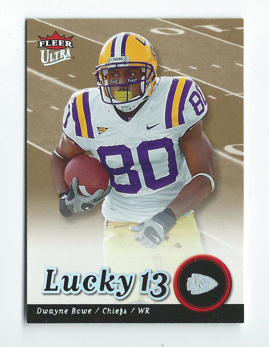 2007 Ultra Gold #209 Dwayne Bowe L13