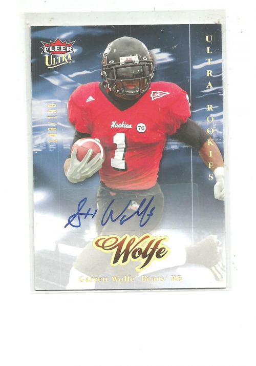 2007 Ultra Rookie Autographs #220 Garrett Wolfe