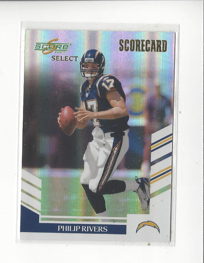 2007 Select Scorecard #279 Philip Rivers