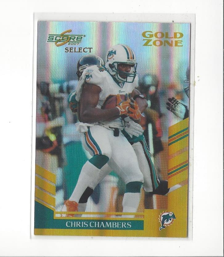 2007 Select Gold Zone #147 Chris Chambers