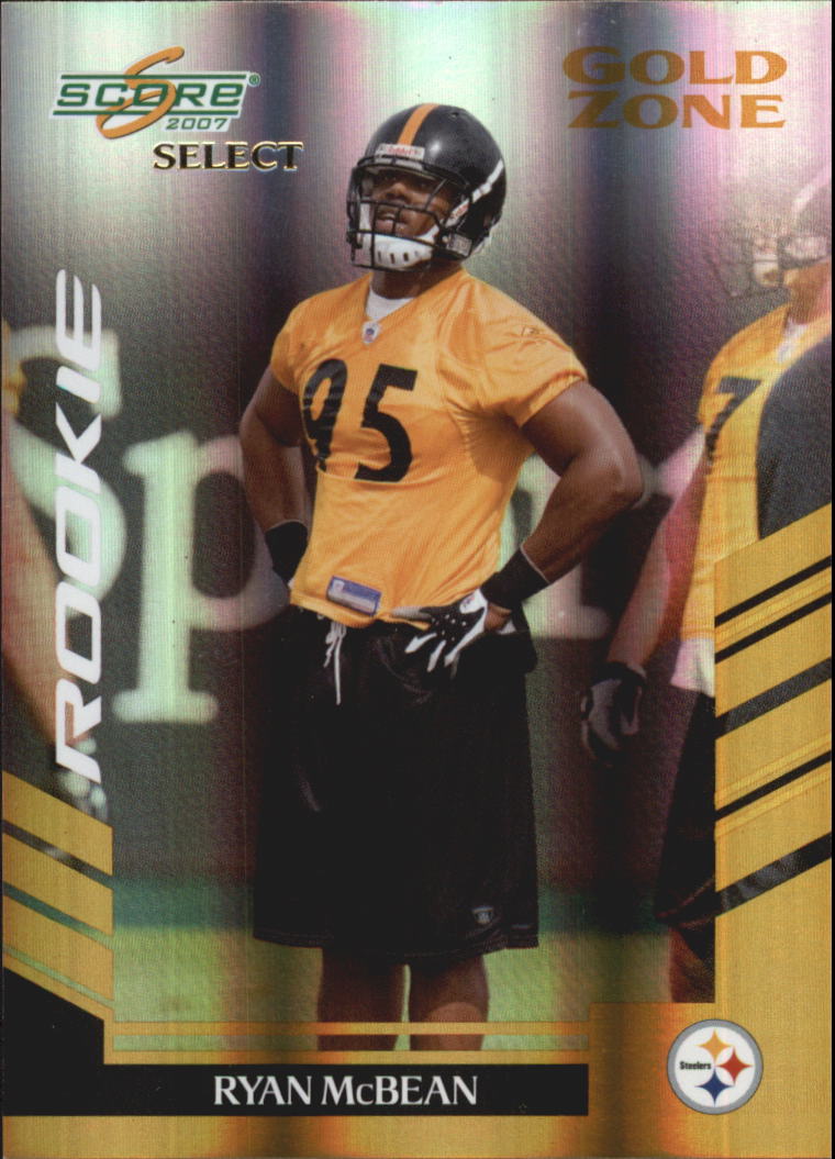 2007 Select Gold Zone #314 Ryan McBean