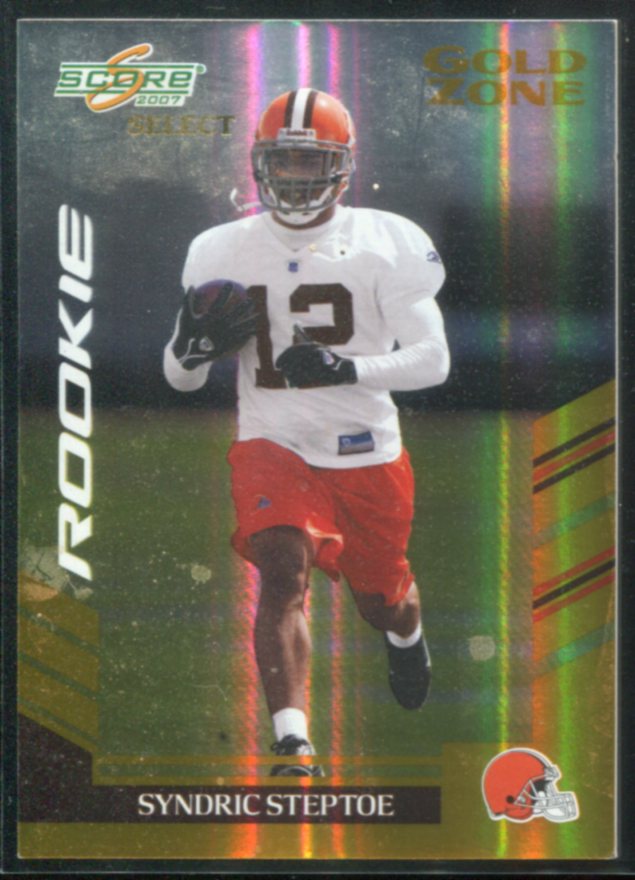 2007 Select Gold Zone #317 Syndric Steptoe