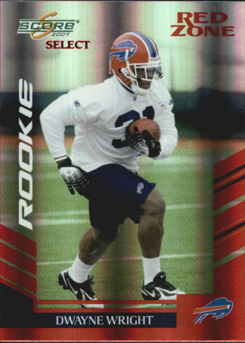 2007 Select Red Zone #393 Dwayne Wright