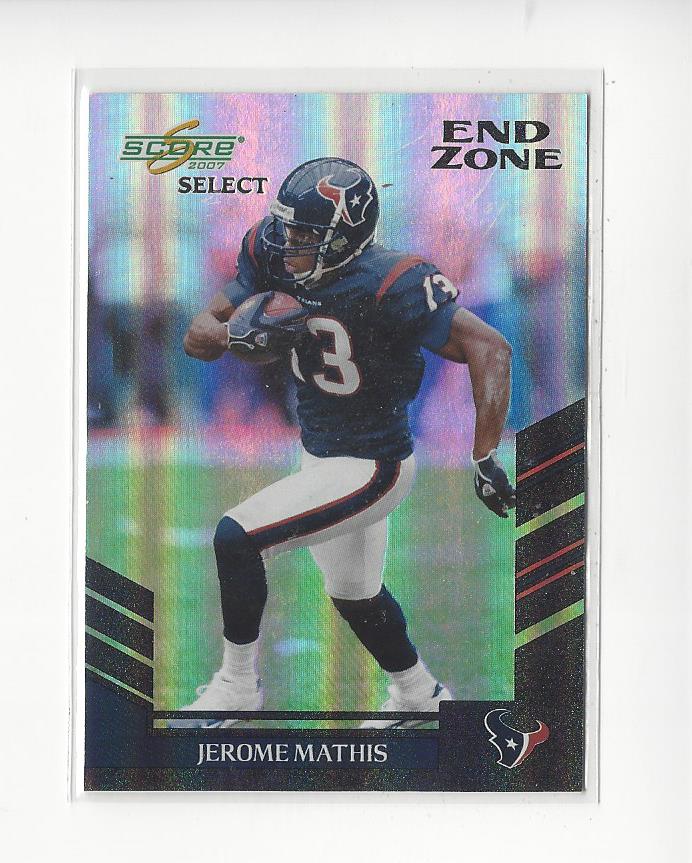 2007 Select End Zone #215 Jerome Mathis