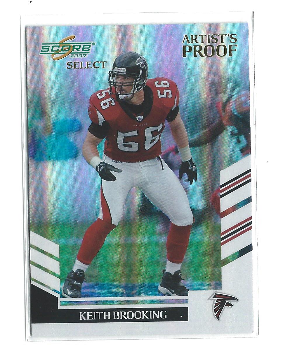 2007 Select Artist's Proof #76 Keith Brooking