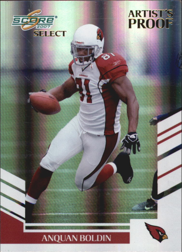 2007 Select Artist's Proof #106 Anquan Boldin