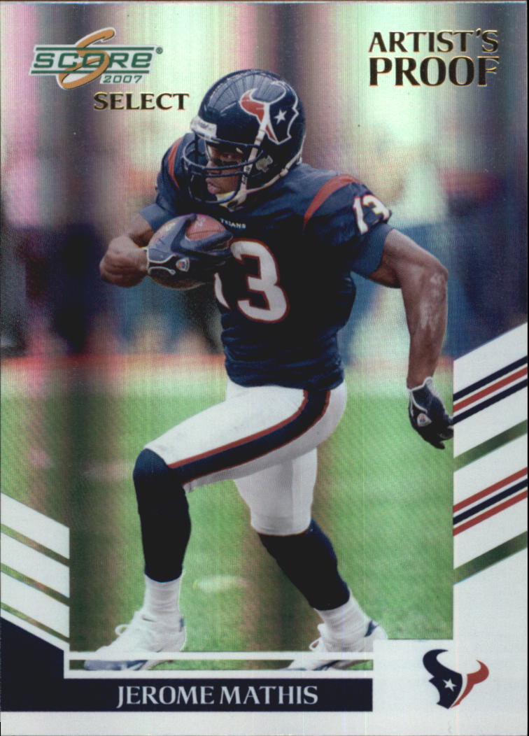 2007 Select Artist's Proof #215 Jerome Mathis
