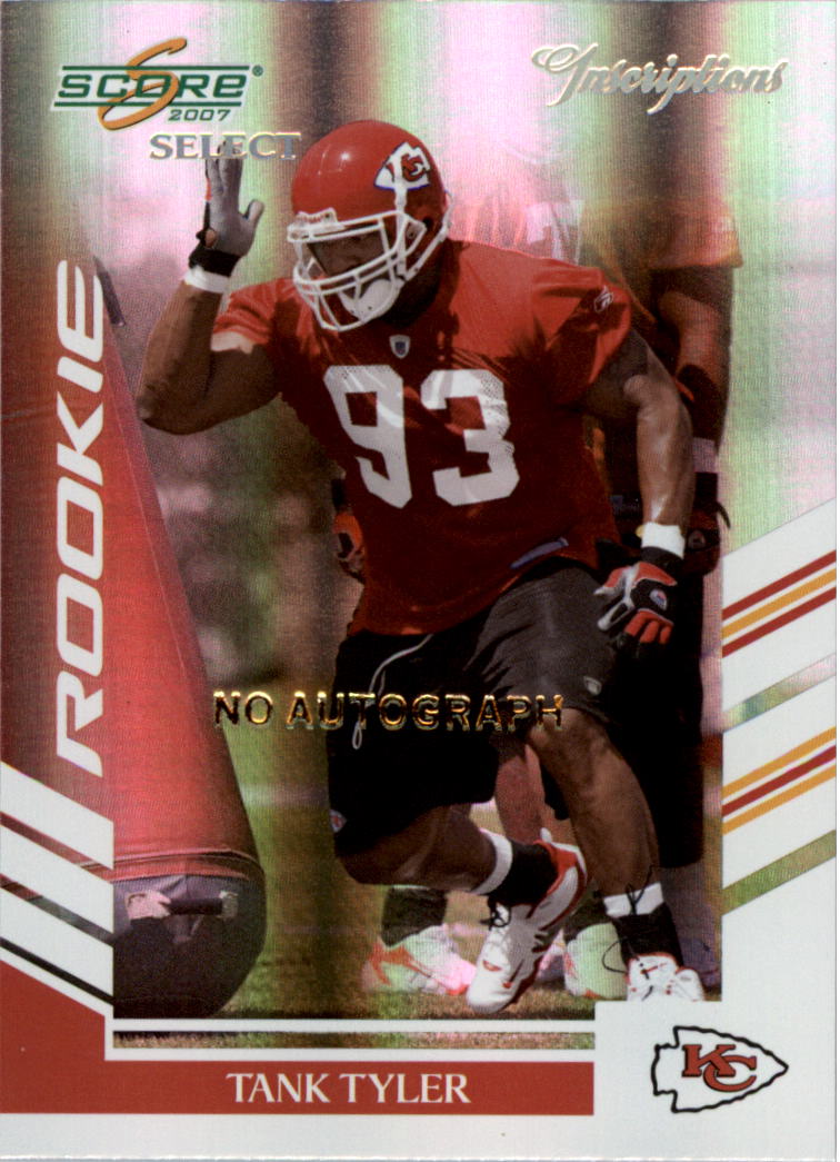 2007 Select Inscriptions #303 Demarcus Tank Tyler/100 EXCH