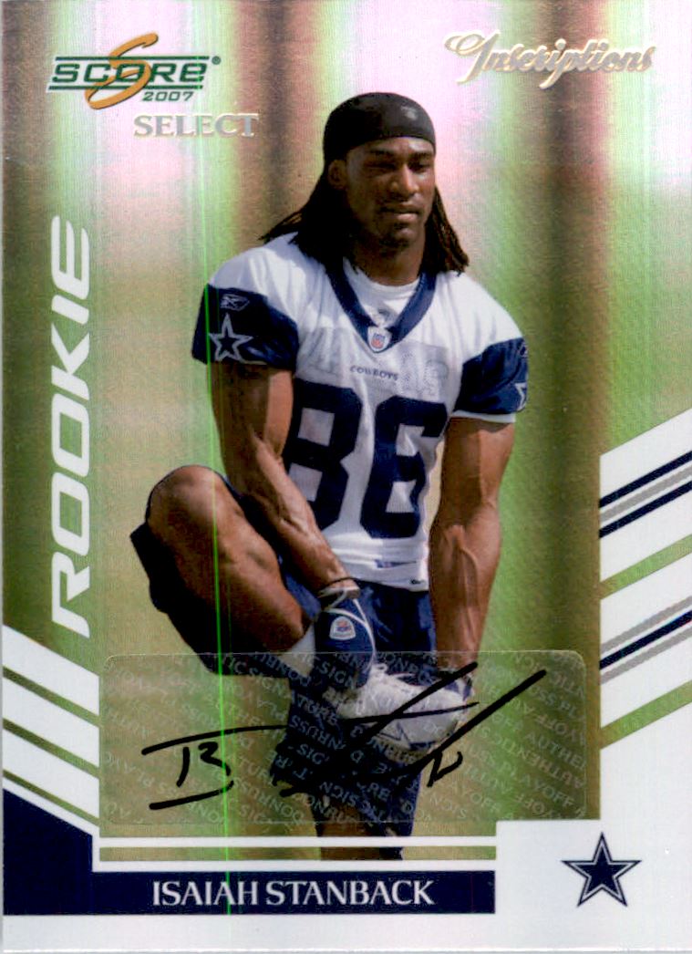 2007 Select Inscriptions #337 Isaiah Stanback/50