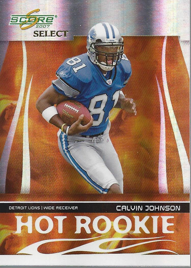 2007 Select Hot Rookies #5 Calvin Johnson