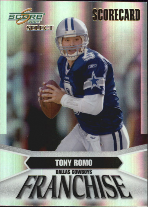 2007 Select Franchise Scorecard #13 Tony Romo