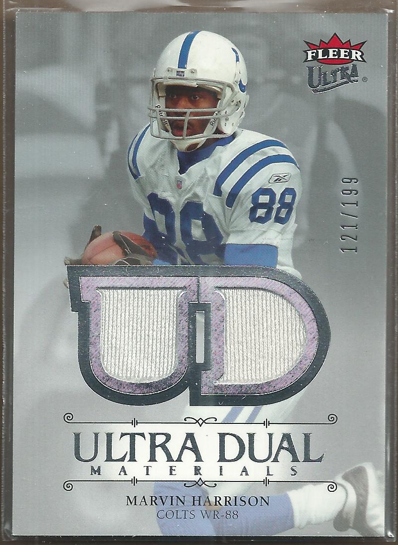 2007 Ultra Dual Materials Silver #MH1 Marvin Harrison/199