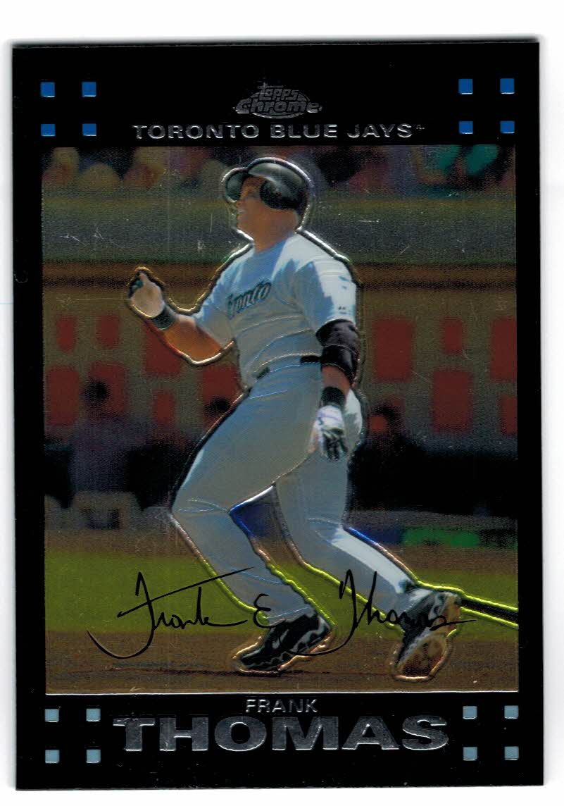 2007 TOPPS #305 FRANK THOMAS TORONTO BLUE JAYS