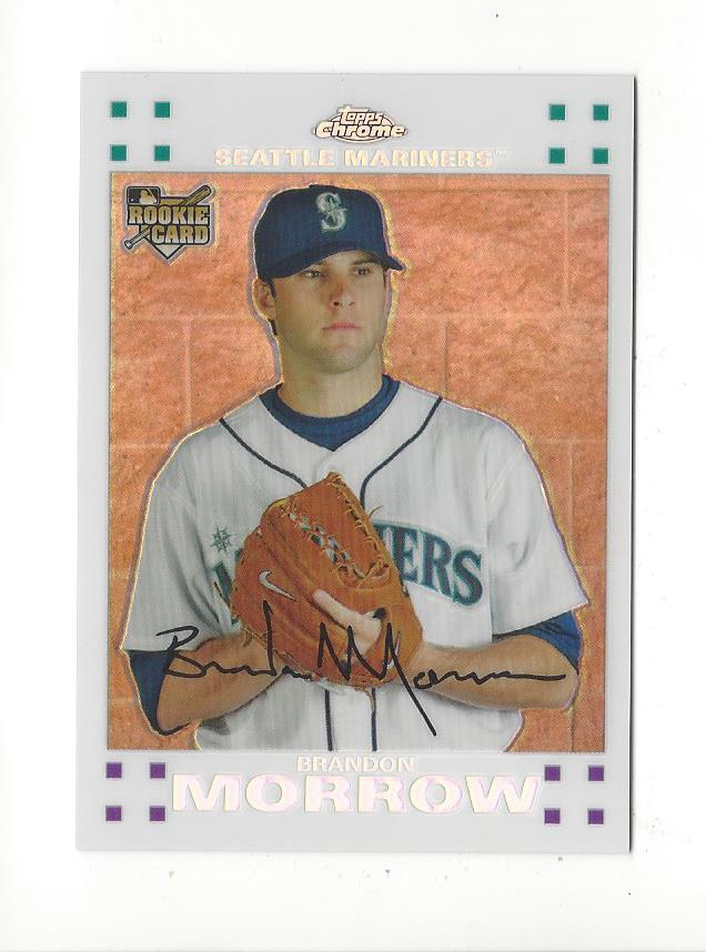 2007 Topps Chrome White Refractors #310 Travis Buck