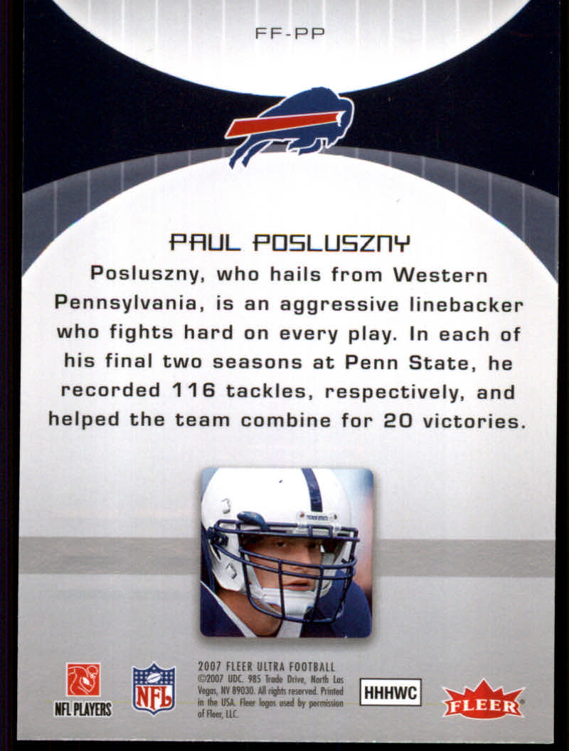 2007 Ultra (Fleer) Football "Insert and Jersey" Cards - Picture 24 of 50