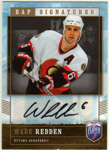 2006-07 Be A Player Signatures #WR Wade Redden