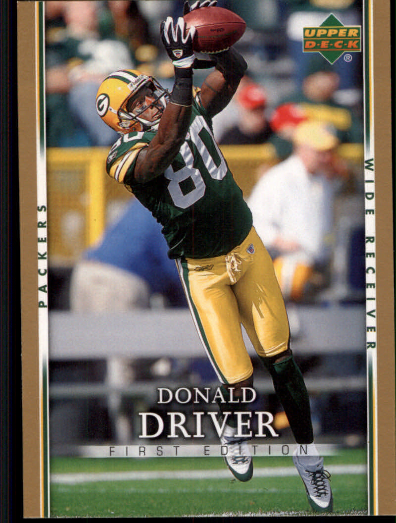 2007 First Edition (Upper Deck) Football "Gold" Parallel Cards - Picture 10 of 45