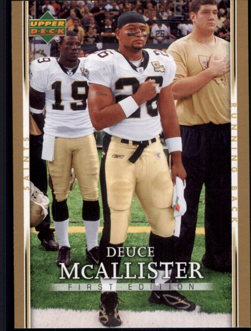 2007 First Edition (Upper Deck) Football "Gold" Parallel Cards - Picture 16 of 45
