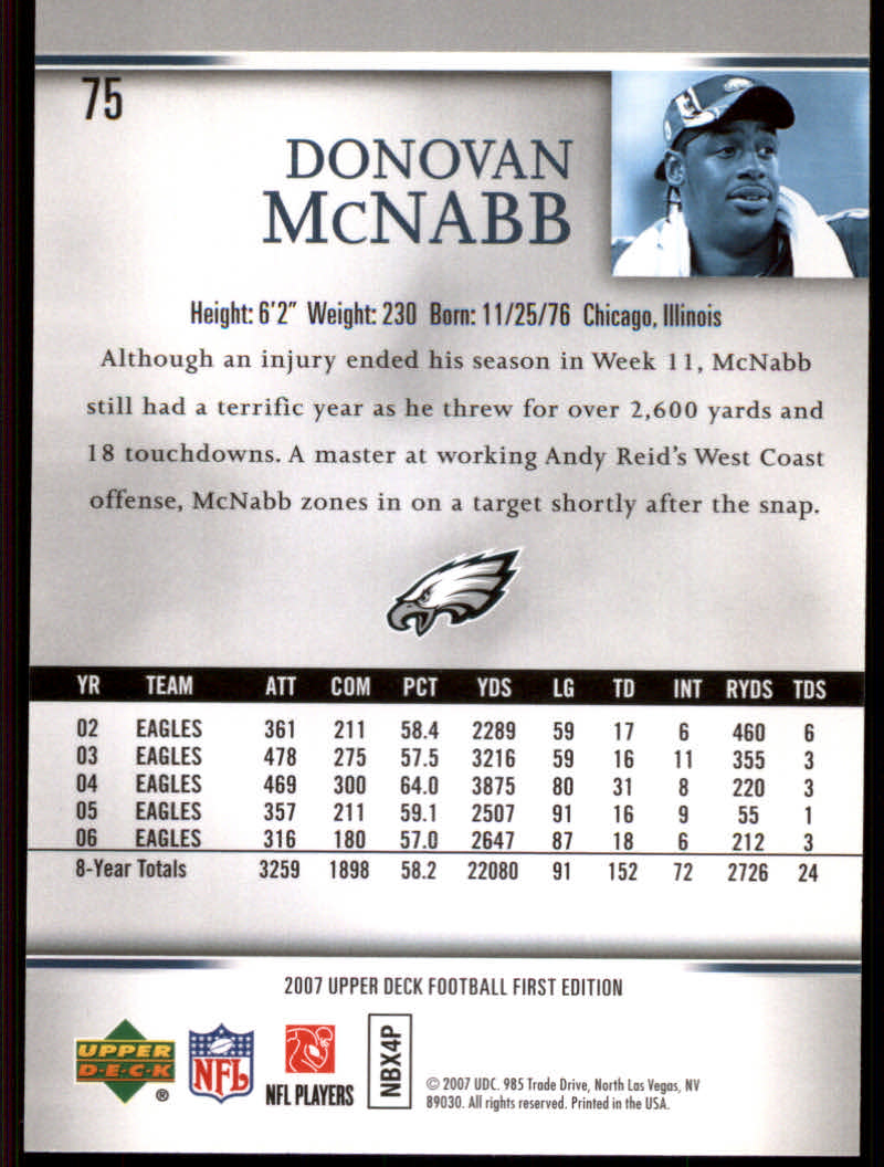 2007 First Edition (Upper Deck) Football "Gold" Parallel Cards - Picture 19 of 45