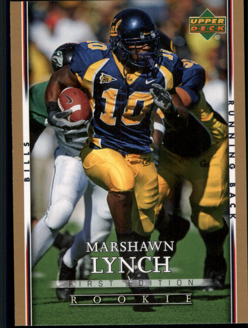 2007 First Edition (Upper Deck) Football "Gold" Parallel Cards - Picture 28 of 45