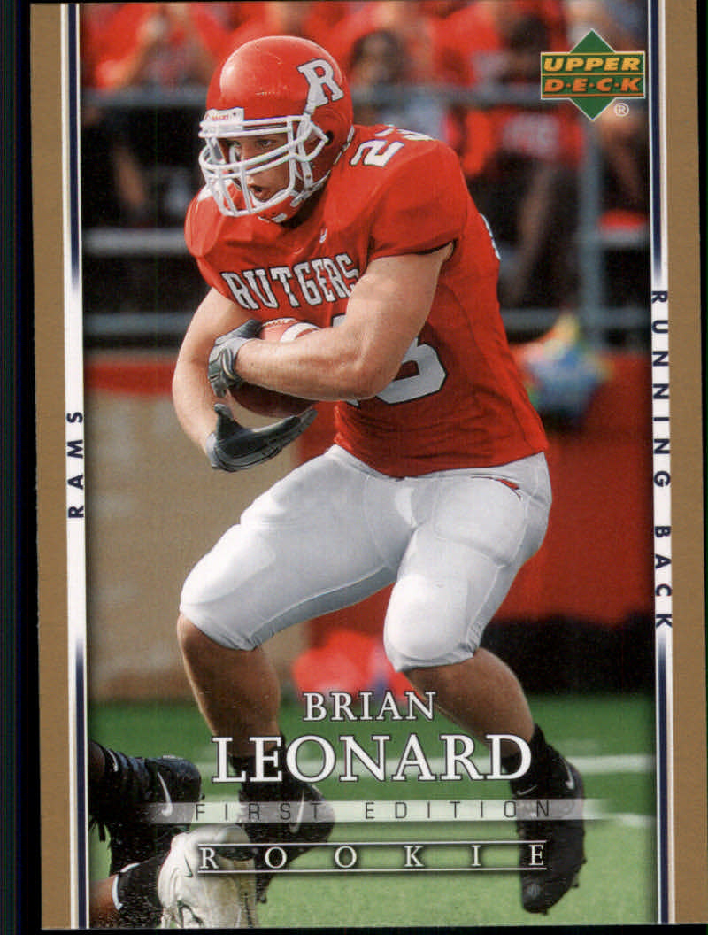 2007 First Edition (Upper Deck) Football "Gold" Parallel Cards - Picture 32 of 45