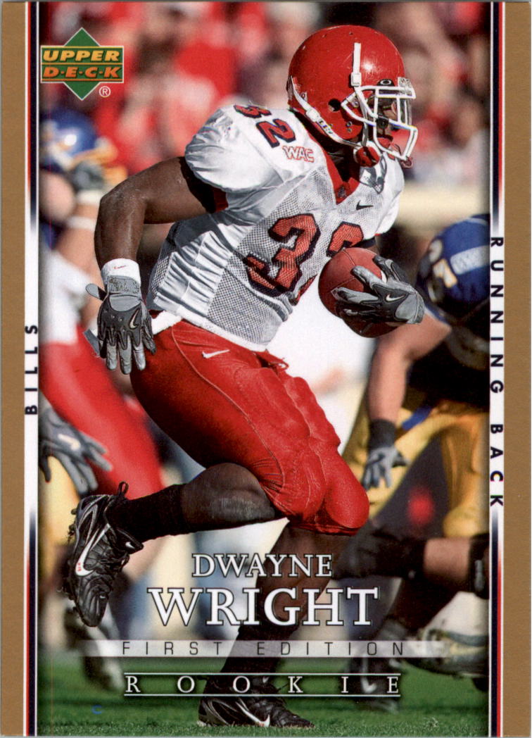 2007 Upper Deck First Edition Gold #162 Dwayne Wright